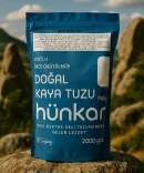 Hünkar İyotlu ince öğütülmüş doğal kaya tuzu 2000 gr