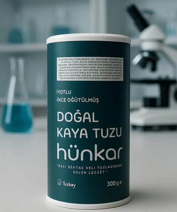 Hünkar Hacı Bektaş Veli Tuzlasından İyotlu Kaya Tuzu 300g