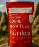 Hünkar Hünkâr Salamura İri Öğütülmüş Doğal Kaya Tuzu 500 gr (iyotsuz)