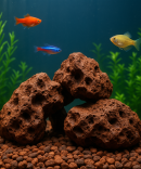 Dekoratif Doğal Lav Kayası | Akvaryum, Bahçe ve Ev Süslemesi İçin ( 5 kg )